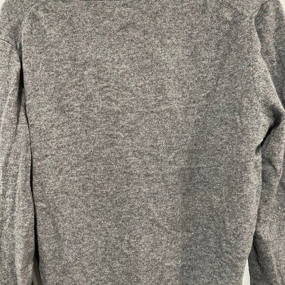 Agnona Women's Gray Mink Fur Trim Cardigan Size 44 - Picture 6 of 7